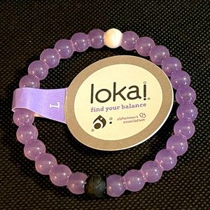 Lokai Size L “Find Your Balance” Alzheimer’s Foundation Bracelet